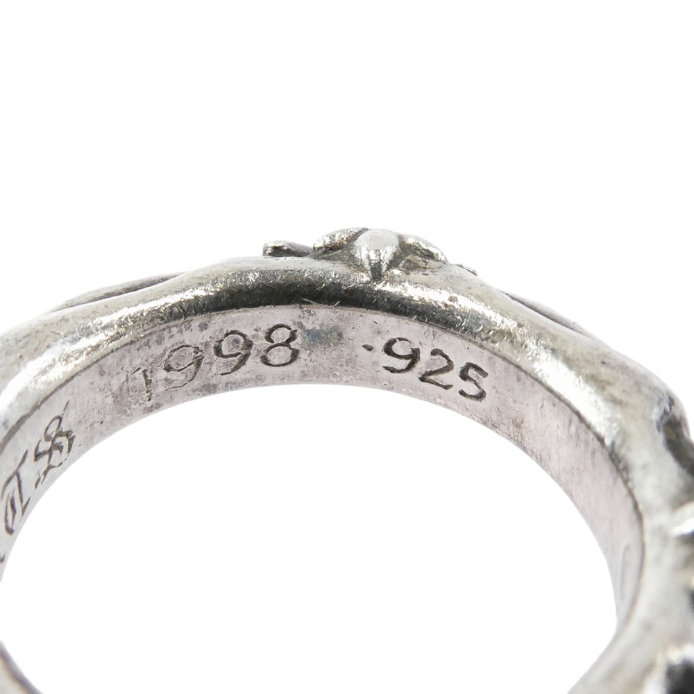 CHROME HEARTS クロムハーツ（原本無） SBT BAND バンド リング シルバー系 10.5号【中古】