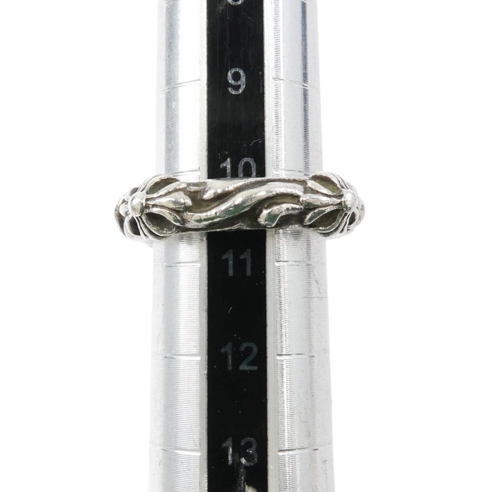 CHROME HEARTS クロムハーツ（原本無） SBT BAND バンド リング シルバー系 10.5号【中古】