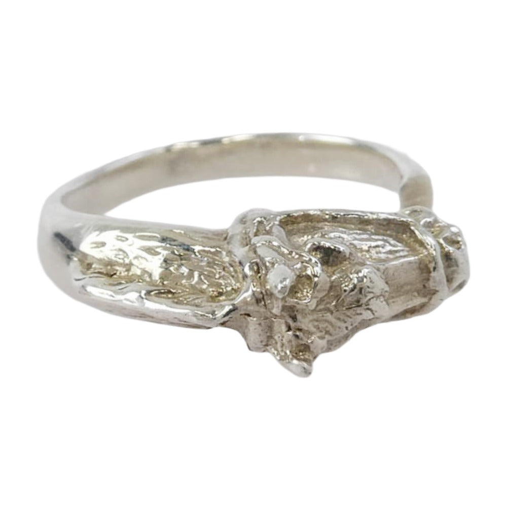 オールドジョー HARDY HORSE RING ホース モチーフ シルバー リング シルバー系 17号【中古】