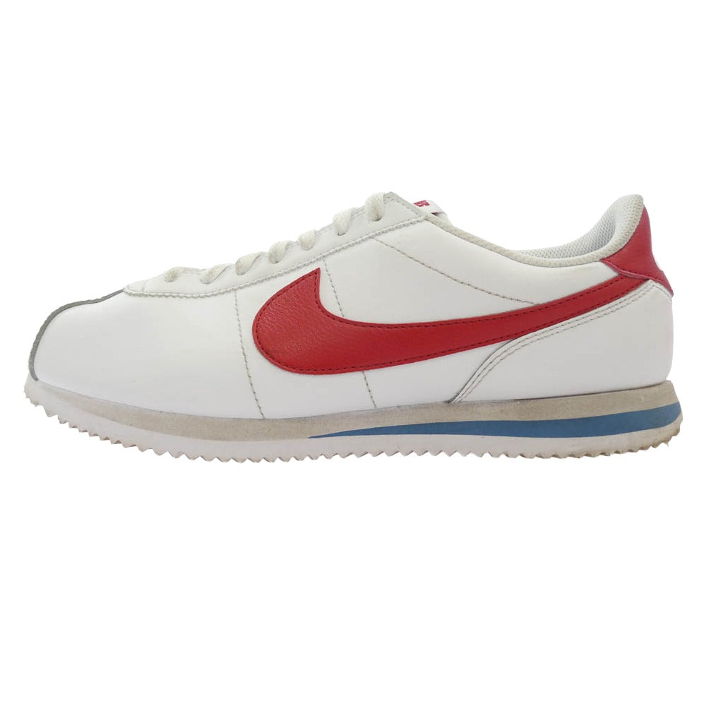 NIKE ナイキ DM4044 108 Cortez White Varsity Red コルテッツ レザー スニーカー ホワイト系 レッド系 26.5cm【中古】