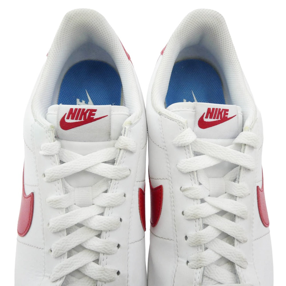 NIKE ナイキ DM4044 108 Cortez White Varsity Red コルテッツ レザー スニーカー ホワイト系 レッド系 26.5cm【中古】