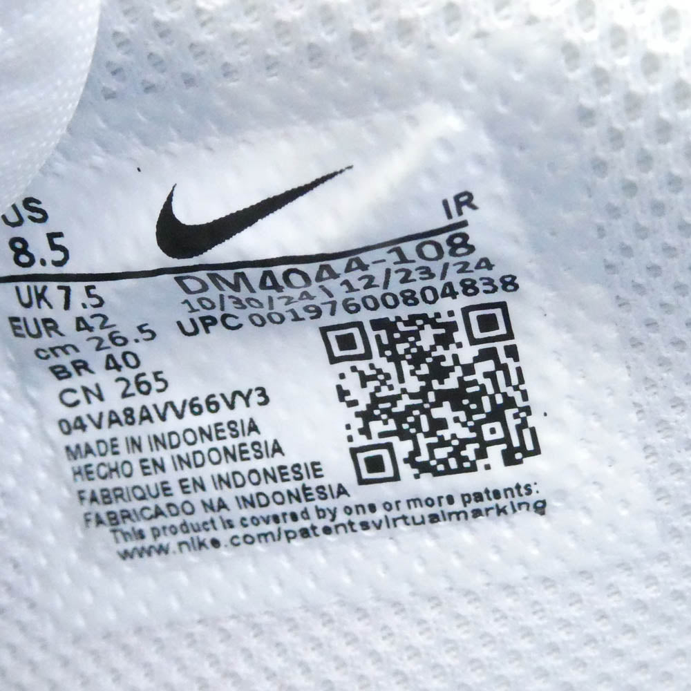 NIKE ナイキ DM4044 108 Cortez White Varsity Red コルテッツ レザー スニーカー ホワイト系 レッド系 26.5cm【中古】