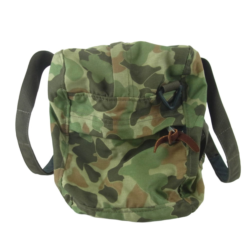 GREGORY グレゴリー USA製 シルバータグ カモフラージュ柄 ボストン バッグ XSサイズ グリーン系 カーキ系【中古】