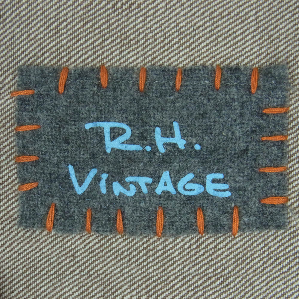 Ron Herman ロンハーマン vintage ヴィンテージ デニム ベスト 日本製 ブラウン系 S【中古】