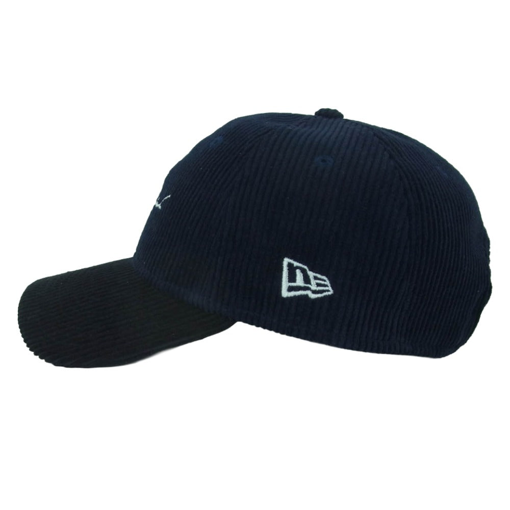 NEW ERA ニューエラ WTW ダブルティー コーデュロイ キャップ 中国製 ダークネイビー系【中古】