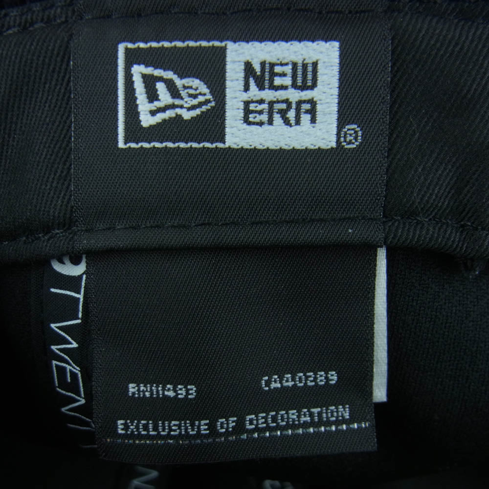 NEW ERA ニューエラ WTW ダブルティー コーデュロイ キャップ 中国製 ダークネイビー系【中古】