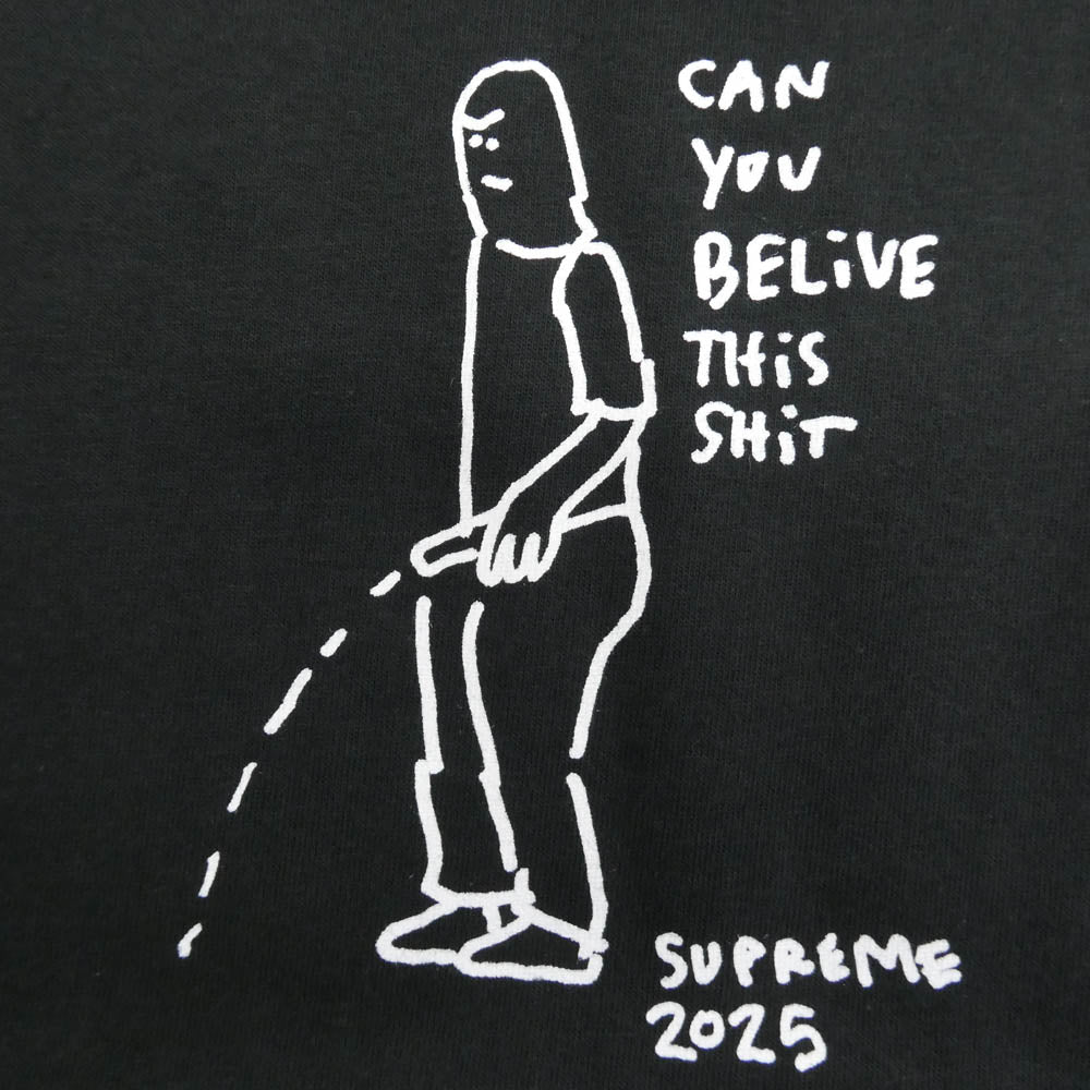 Supreme シュプリーム 25SS Gonz Tee ゴンズ プリント 半袖 Tシャツ ブラック系 L【極上美品】【中古】