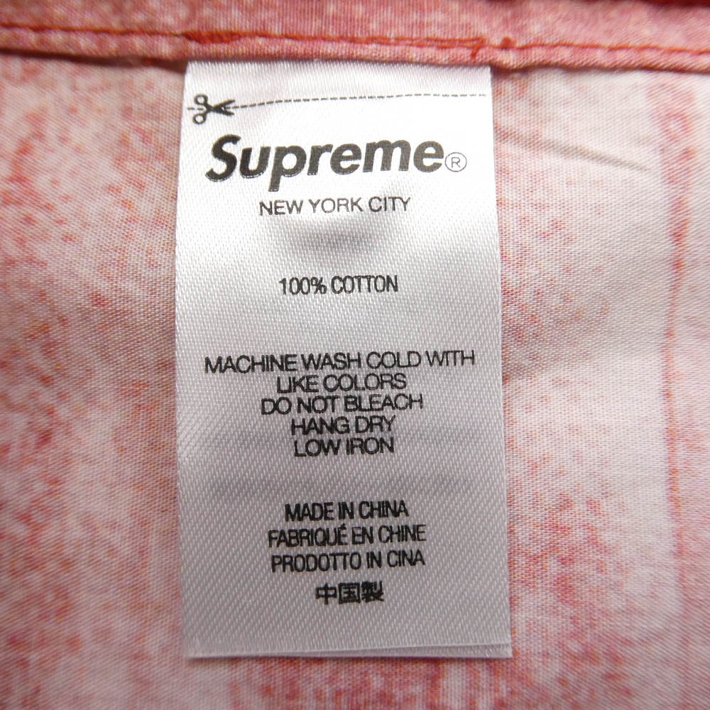 Supreme シュプリーム Christopher Wool S/S Shirt クリストファー
