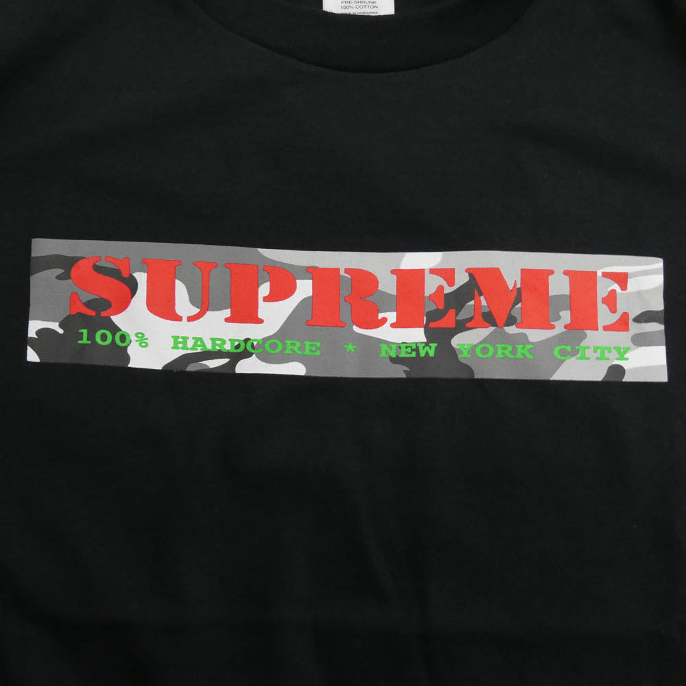 Supreme シュプリーム 25SS Hardcore Tee ハードコア 半袖 Tシャツ ブラック系 L【極上美品】【中古】