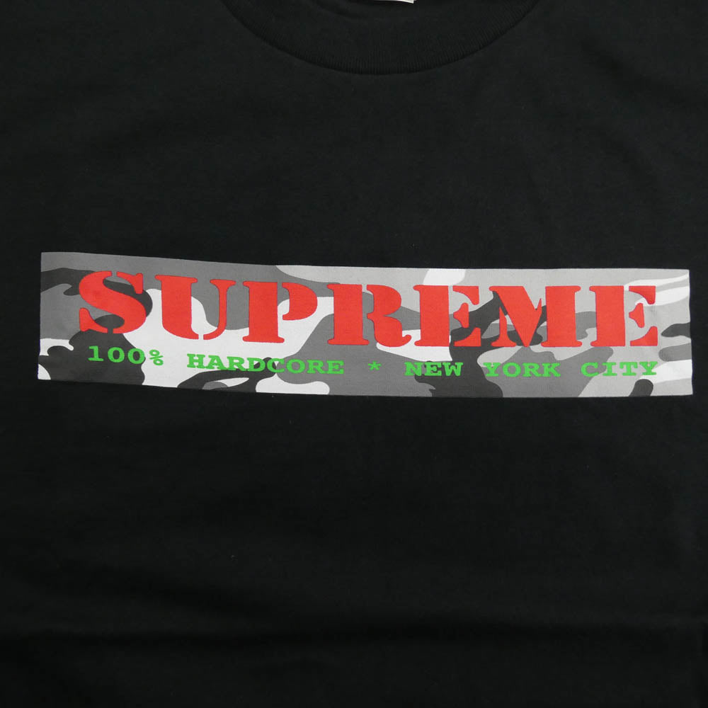 Supreme シュプリーム 25SS Hardcore Tee ハードコア 半袖 Tシャツ ブラック系 L【極上美品】【中古】