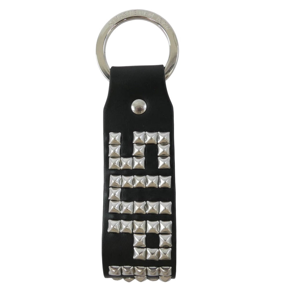 Supreme シュプリーム 23SS × HTC エイチティーシー Hollywood Trading Company Studded Keychain ハリウッド トレーディング カンパニー スタッディド キーチェーン ブラック ブラック系【極上美品】【中古】