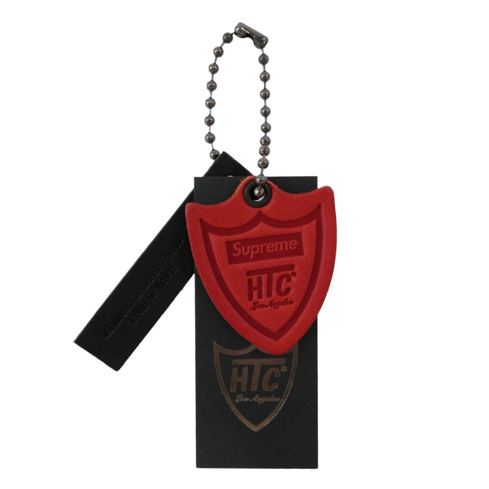 Supreme シュプリーム 23SS × HTC エイチティーシー Hollywood Trading Company Studded Keychain ハリウッド トレーディング カンパニー スタッディド キーチェーン ブラック ブラック系【極上美品】【中古】