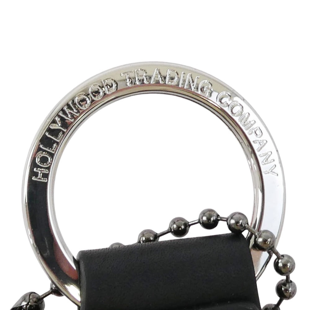 Supreme シュプリーム 23SS × HTC エイチティーシー Hollywood Trading Company Studded Keychain ハリウッド トレーディング カンパニー スタッディド キーチェーン ブラック ブラック系【極上美品】【中古】