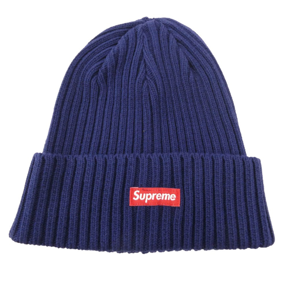 Supreme シュプリーム 25SS Overdyed Beanie オーバー ダイ ビーニー ニット キャップ ネイビー ネイビー系【極上美品】【中古】