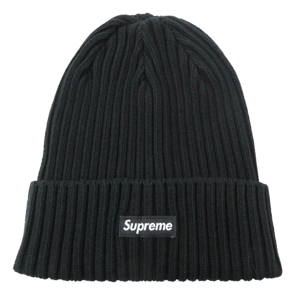 Supreme シュプリーム 25SS Overdyed Beanie オーバー ダイ ビーニー ニット キャップ ブラック ブラック系【極上美品】【中古】
