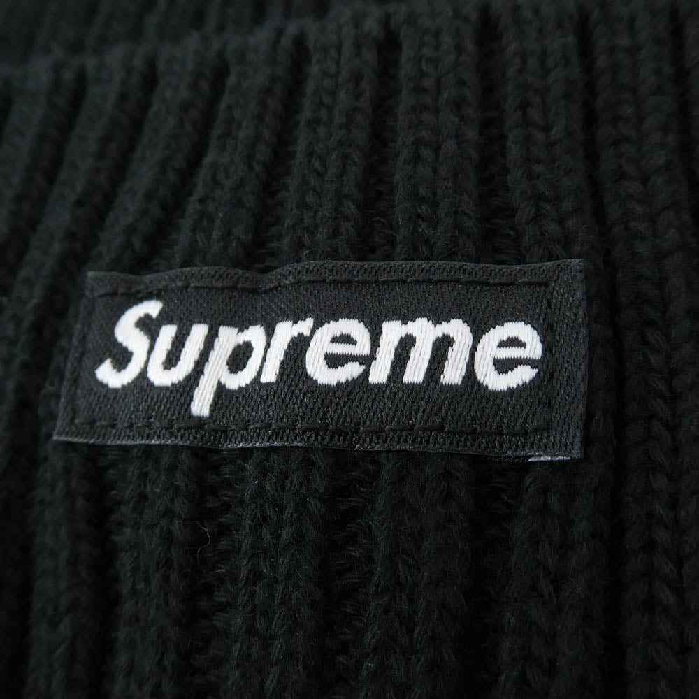 Supreme シュプリーム 25SS Overdyed Beanie オーバー ダイ ビーニー ニット キャップ ブラック ブラック系【極上美品】【中古】