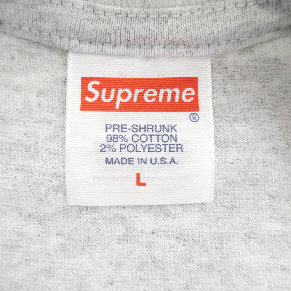 Supreme シュプリーム 23AW Box Logo Camo Tee ボックス ロゴ カモ 半袖 Tシャツ グレー グレー系 L【極上美品】【中古】
