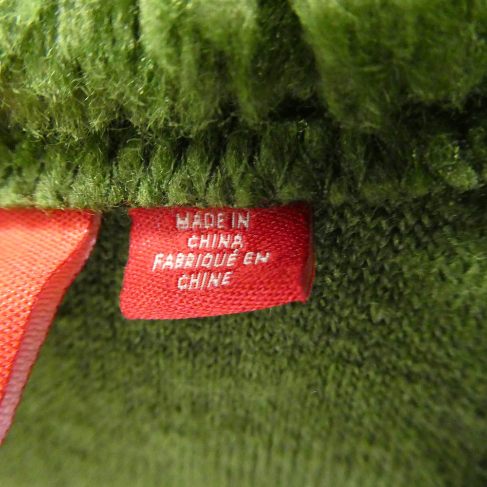 Supreme シュプリーム 25SS Shoulder Logo Fleece Jacket ショルダー ロゴ フリース ジャケット グリーン系 L【極上美品】【中古】