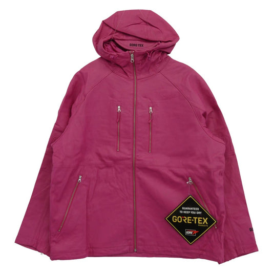 Supreme シュプリーム 22SS GORE-TEX Leather Jacket 羊革 シープスキン ゴアテックス レザー ジャケット ピンク系 L【極上美品】【中古】