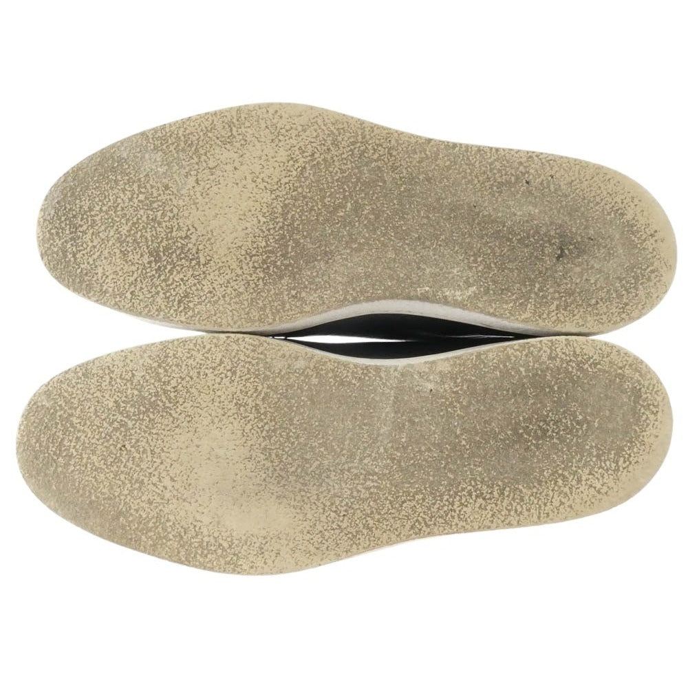 John Lobb ジョンロブ HOLME ホルム ダブルモンクストラップ レザー スニーカー ネイビー系 9【中古】