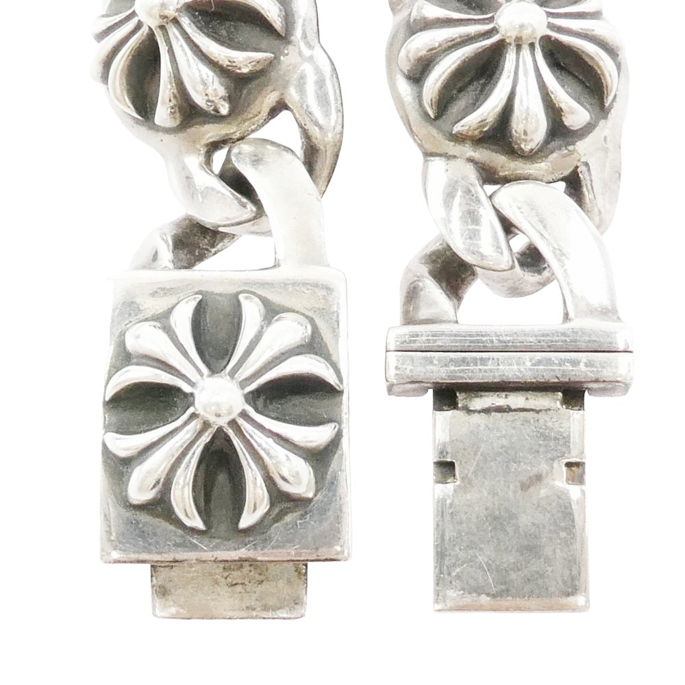 CHROME HEARTS クロムハーツ（原本無） CROSS LINK 6LINK 6リンク クロスリンク ブレスレット シルバー系【中古】