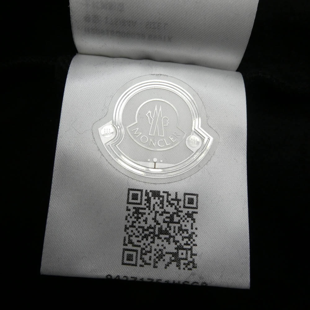 MONCLER モンクレール H20918G00039 899TX HOODIE 総柄 プルオーバー パーカー フーディー ブラック系 L【中古】