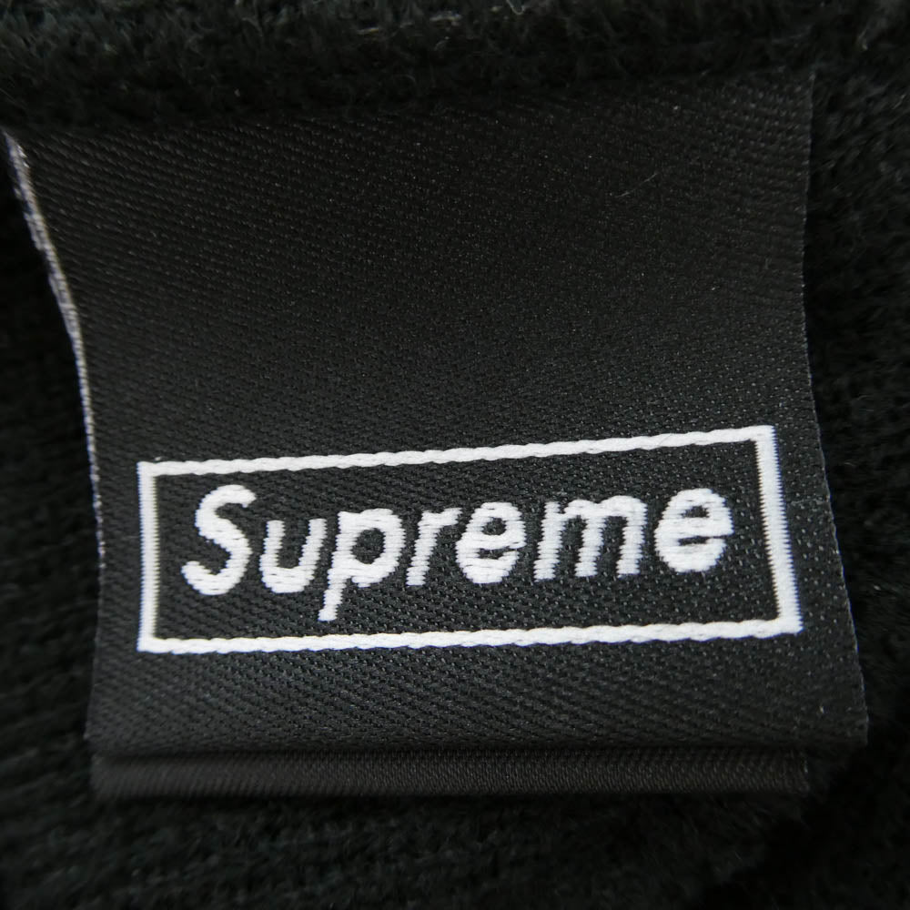 Supreme シュプリーム 20AW × New Era ニューエラ Cross Box Logo Beanie クロスボックスロゴ ビーニー ニットキャップ 帽子 ブラック系【中古】