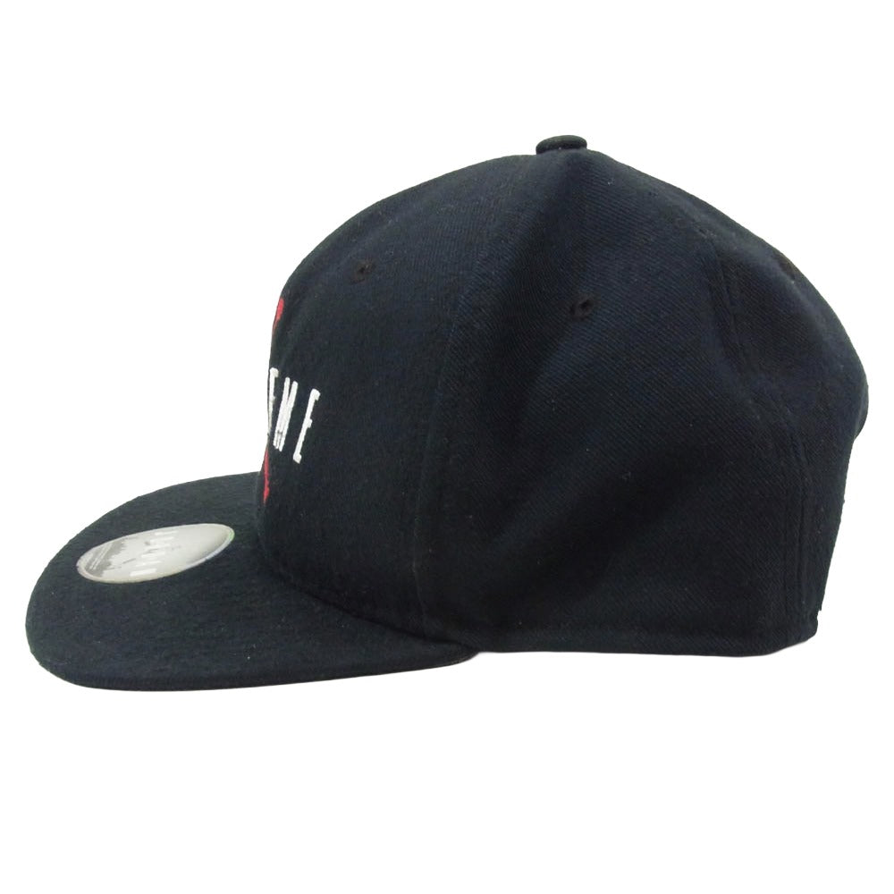 Supreme シュプリーム 15AW × AIR JORDAN エア ジョーダン 6-Panel Cap 6パネル キャップ 帽子 ブラック系【中古】