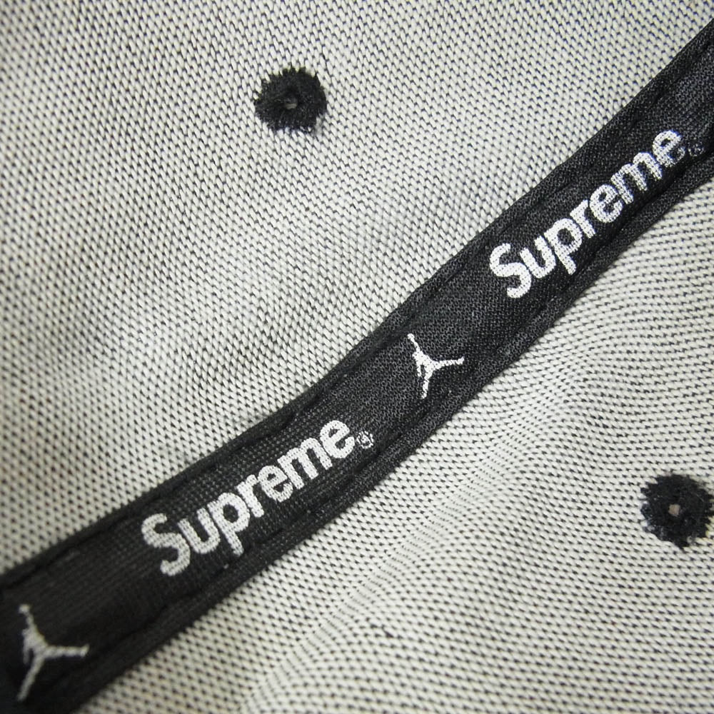 Supreme シュプリーム 15AW × AIR JORDAN エア ジョーダン 6-Panel Cap