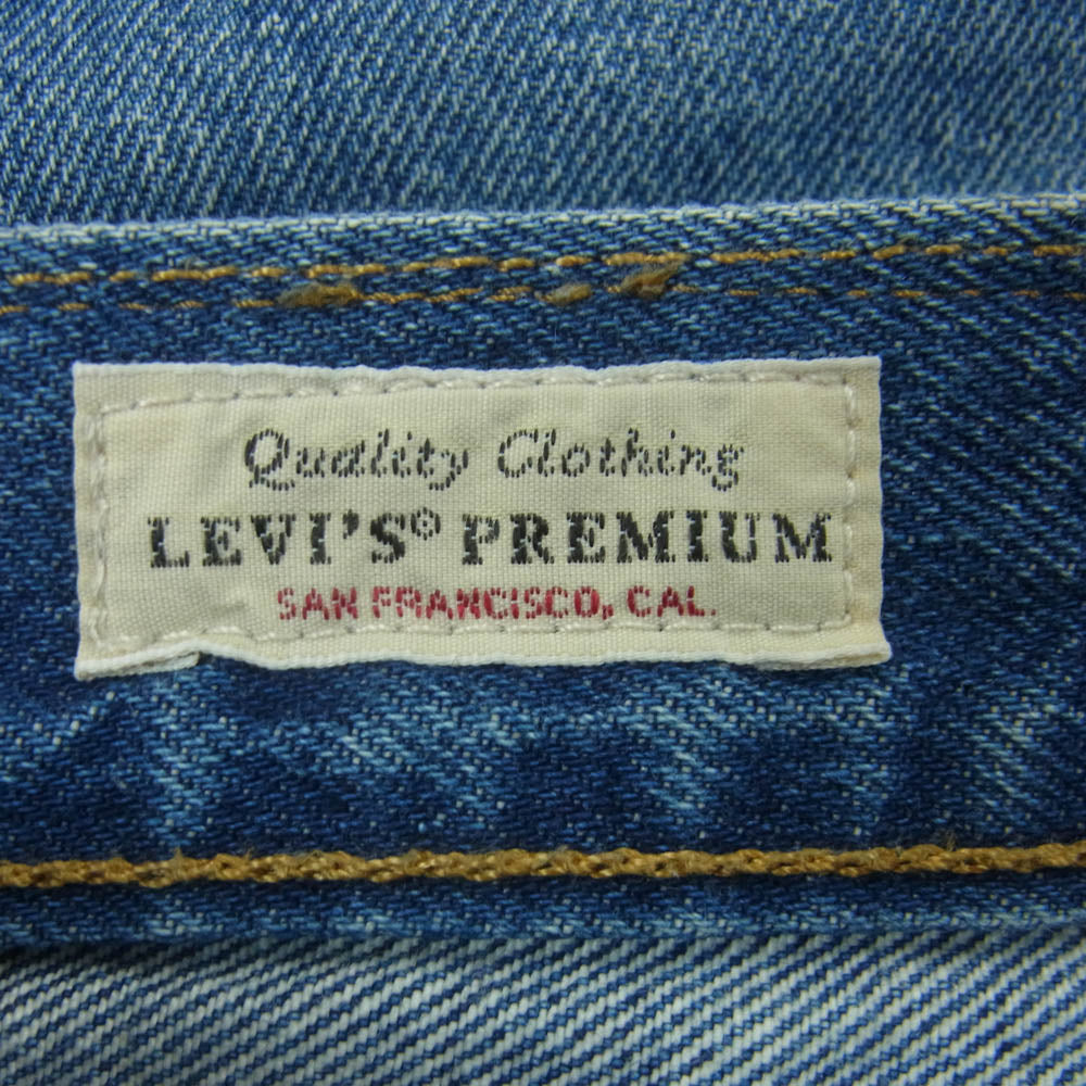 Levi's リーバイス A6737-0000 501 150周年記念 デニム パンツ 中国製 インディゴブルー系 W31 L28【中古】