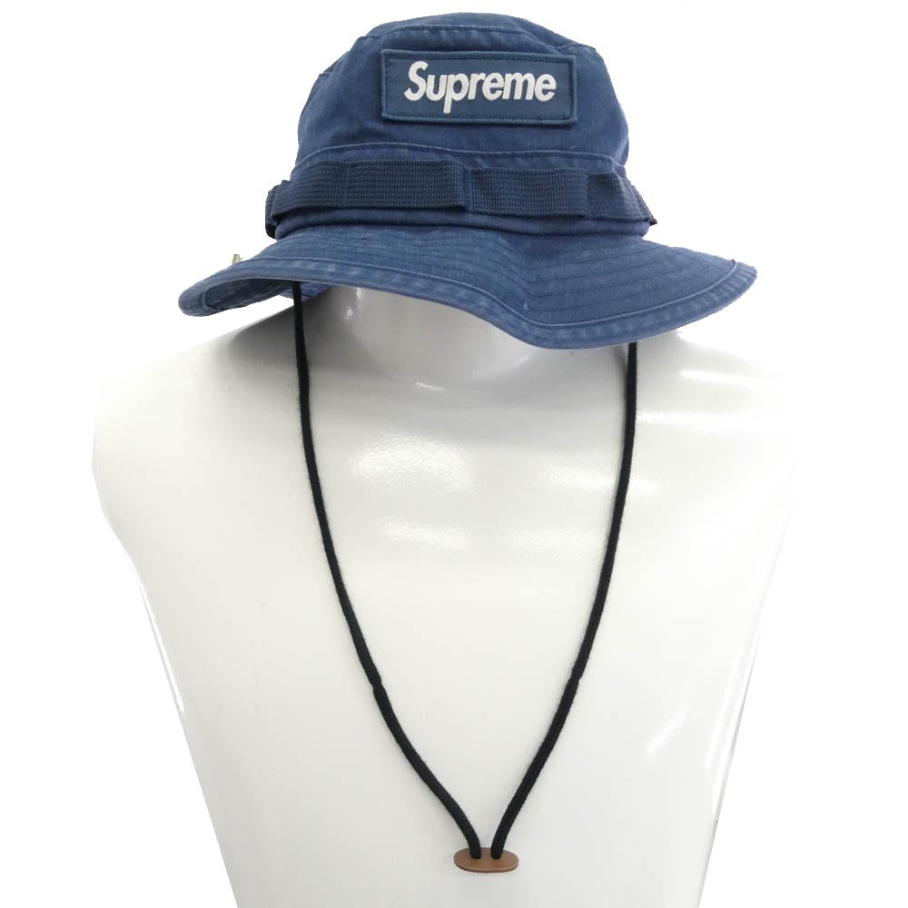 Supreme シュプリーム 23AW Military Boonie ミリタリー ブーニーハット 帽子 ネイビー系【中古】