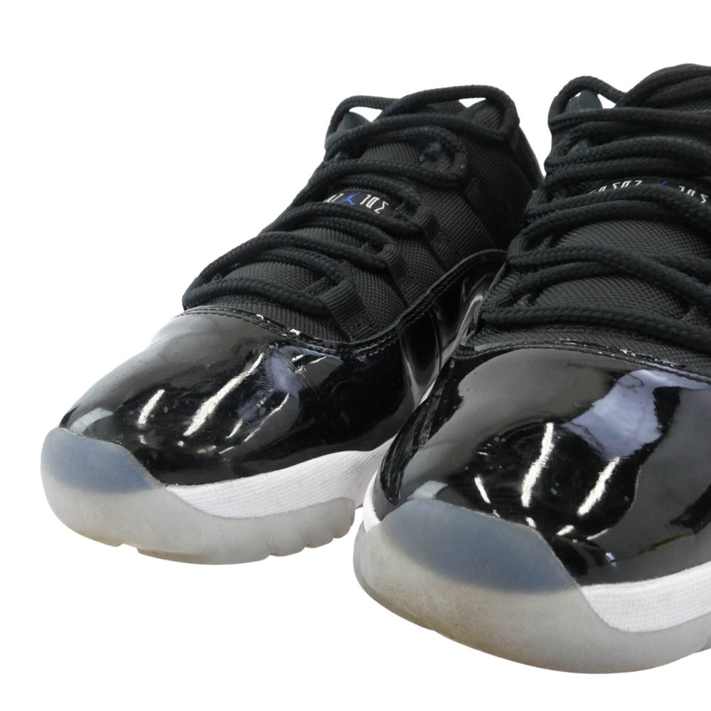 NIKE ナイキ FV5104-004 Air Jordan 11 Retro Low Black and Varsity Royal Space Jam エアジョーダン11 レトロ ロー "ブラック アンド バーシティロイヤル スペースジャム スニーカー ブラック系 28cm【中古】