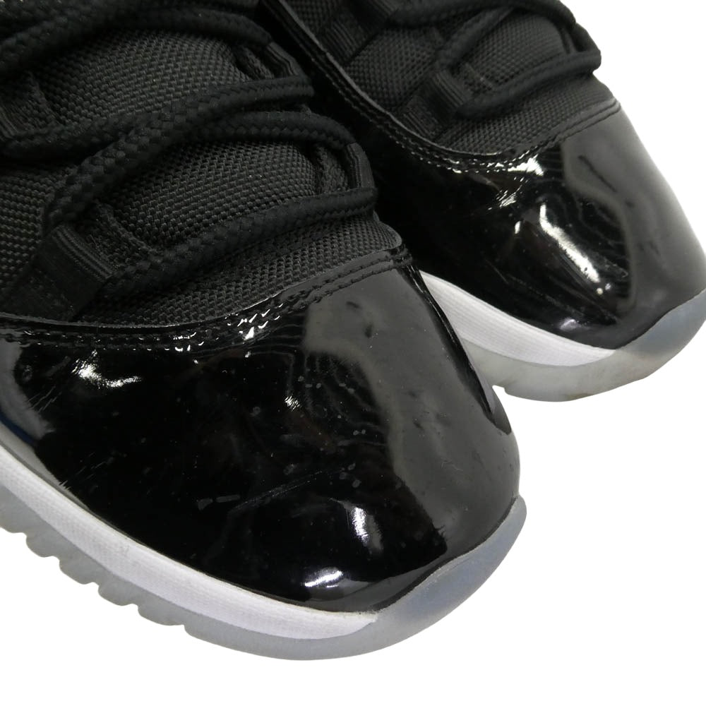 NIKE ナイキ FV5104-004 Air Jordan 11 Retro Low Black and Varsity Royal Space Jam エアジョーダン11 レトロ ロー "ブラック アンド バーシティロイヤル スペースジャム スニーカー ブラック系 28cm【中古】