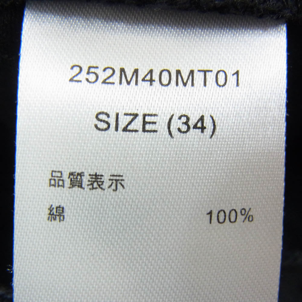 Dickies ディッキーズ 252M40MT01 monkey time モンキータイム別注 バギー ワーク パンツ ブラック系 34【中古】