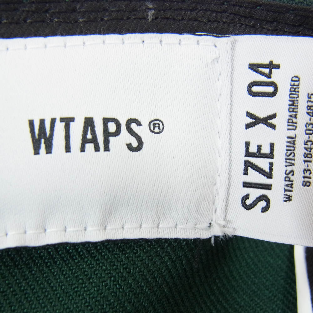 WTAPS ダブルタップス 24SS 241NENED-HT01 NENED-HT01 59FIFTY LOW PROFILE CAP POLY TWILL League ロープロファイル ツィル リーグ キャップ グリーン系 X04【中古】