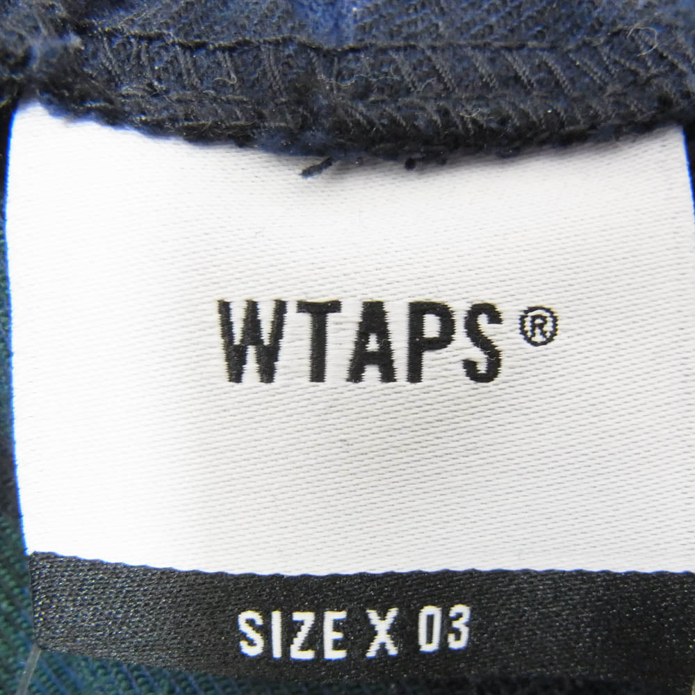 WTAPS ダブルタップス 22AW 222TQDT-PTM02 SEAGULL TROUSERS