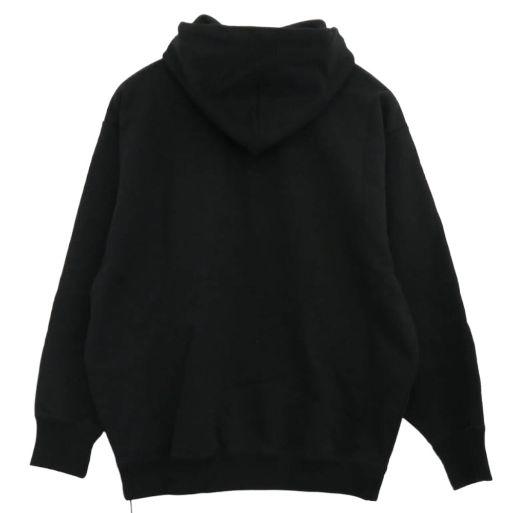 WTAPS ダブルタップス 25SS 251ATDT-CSM04 ACADEMY HOODY COTTON アカデミー フーディー コットン ロゴ プリント スウェット パーカー ブラック系 04【美品】【中古】