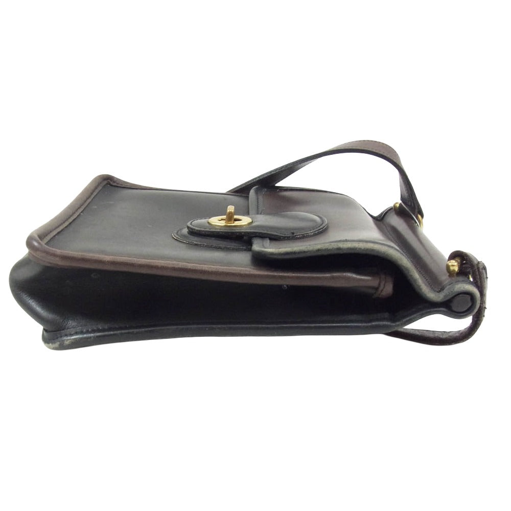 COACH コーチ 9930 OLD COACH オールド コーチ レザー ショルダーバッグ ブラウン系【中古】