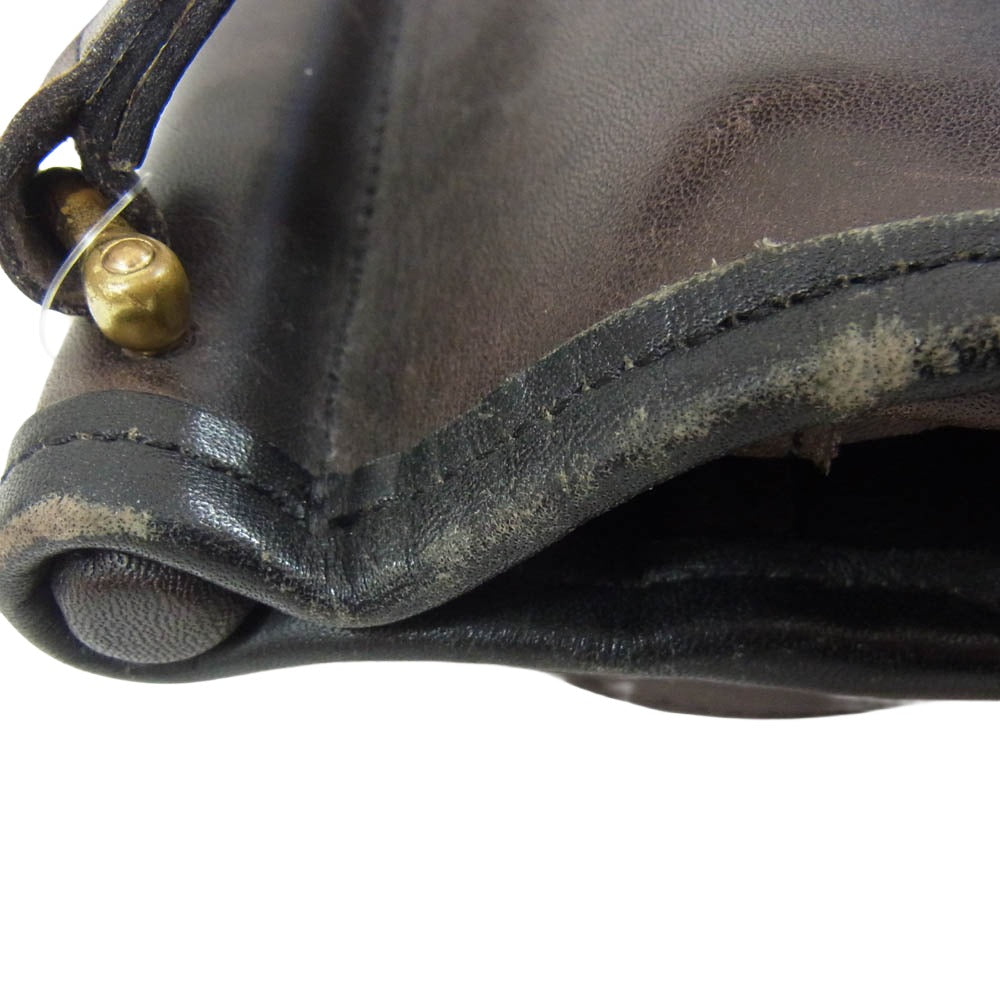 COACH コーチ 9930 OLD COACH オールド コーチ レザー ショルダーバッグ ブラウン系【中古】