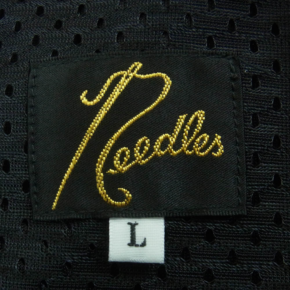 Needles ニードルス NS246 Track Pant-Poly Smooth トラック パンツ 中国製 ダークネイビー系 L【中古】