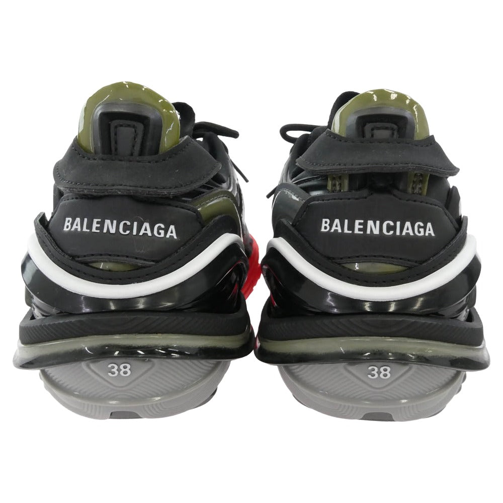 BALENCIAGA バレンシアガ 617517 W2CB1 TYREX タイレックス スニーカー レッド系 38【極上美品】【中古】 BALENCIAGA バレンシアガ 617517 W2CB1 TYREX タイレックス スニーカー