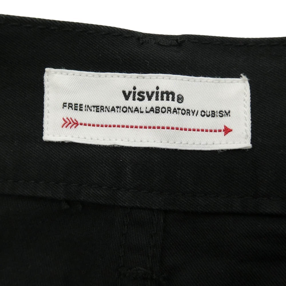 VISVIM ビズビム 0125205008008 CARROL PANTS キャロル パンツ ブラック系 1【中古】