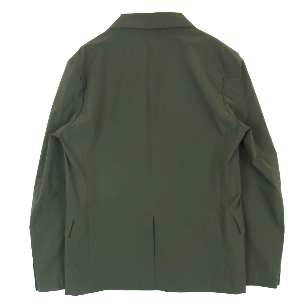 ATTACHMENT アタッチメント AG92-212 2WAY ストレッチ タフタ ナイロン 2B テーラード ジャケット グリーン系 1【中古】