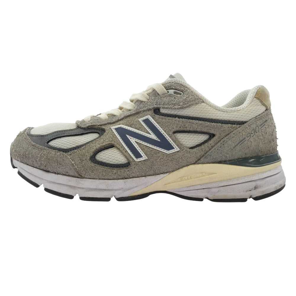 NEW BALANCE ニューバランス U990TA4 U990TA4 GRAY スニーカー グレー系 27.5cm【中古】