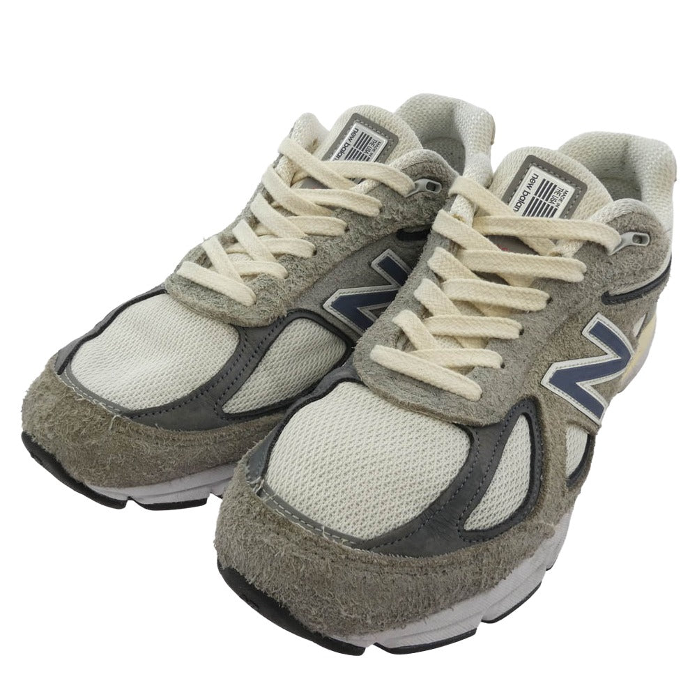 NEW BALANCE ニューバランス U990TA4 U990TA4 GRAY スニーカー グレー系 27.5cm【中古】
