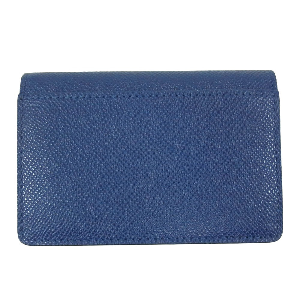 PELLE MORBIDA ペッレモルビダ deck9 レザー カードケース ブルー系