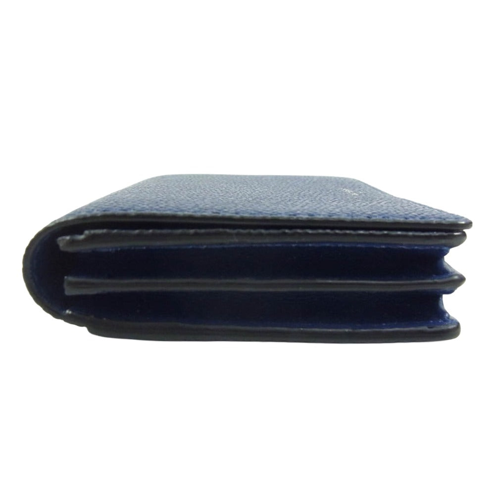 PELLE MORBIDA ペッレモルビダ deck9 レザー カードケース ブルー系