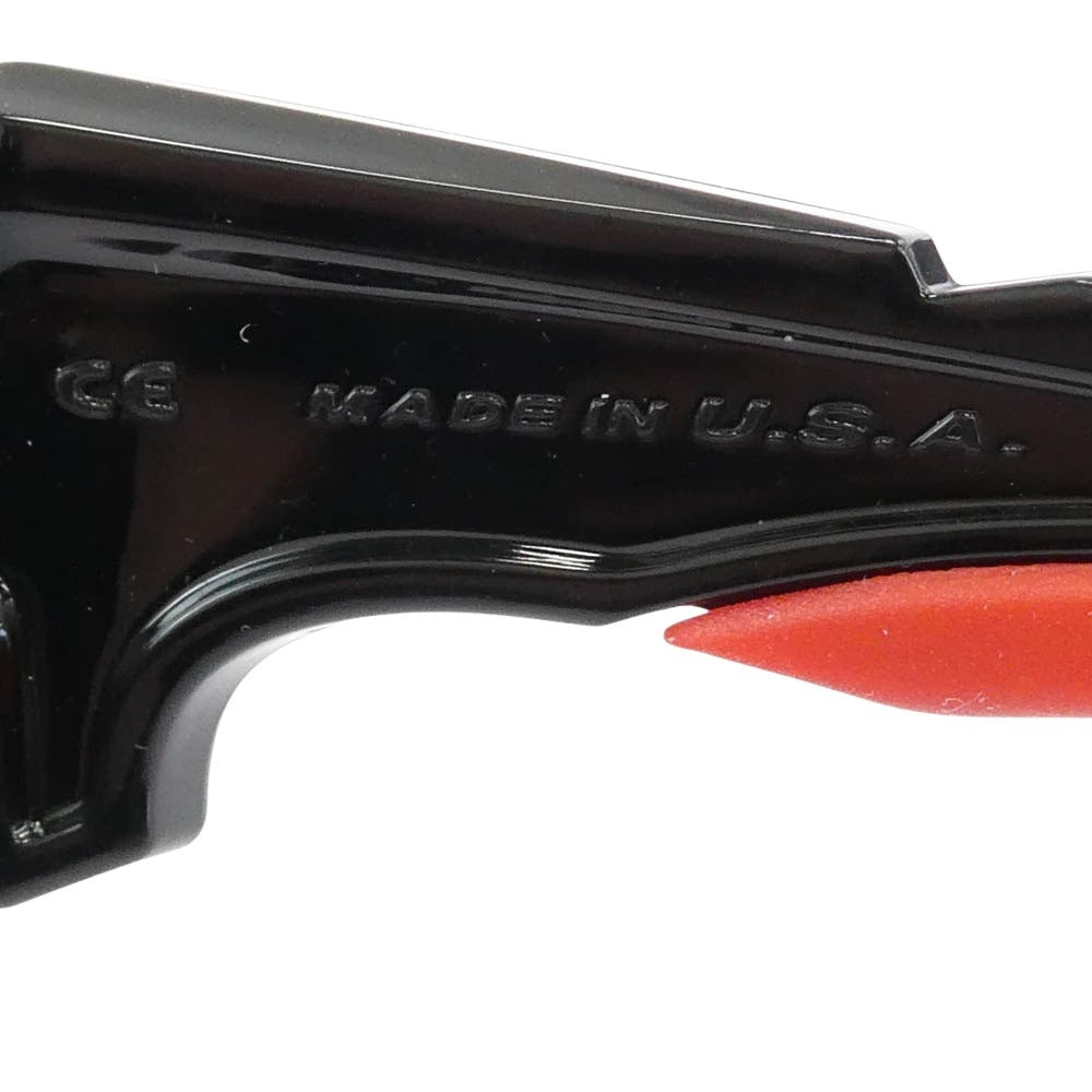OAKLEY オークリー OO9134-10 x DUCATI ドゥカティ USA製 SCALPEL スカルペル サングラス ブラック系 フレーム：ブラック系、レッド系　レンズ：ブラック系 58□17-128【中古】