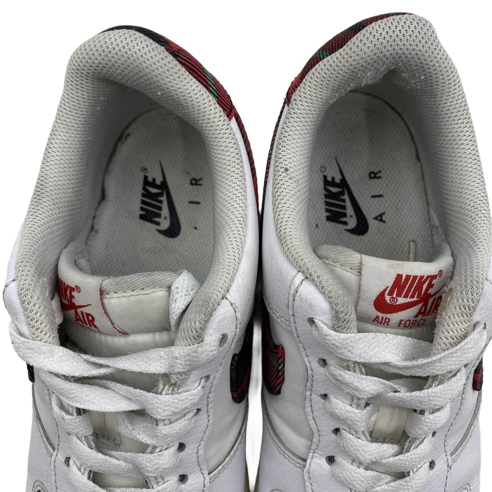 NIKE ナイキ DV0789-100 Air Force 1 Low Plaid エアフォース1 ローカットスニーカー ホワイト系 レッド系 25cm【中古】