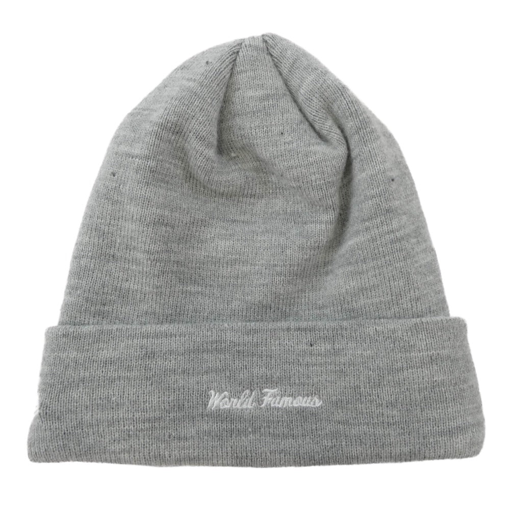 Supreme シュプリーム 24AW Box Logo Beanie ボックスロゴ ビーニー ニット帽 帽子 グレー系【中古】